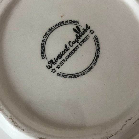 Whimsical Cupboard Bunny Rabbit Measuring Cup Set of 4 By 10 Strawberry Street - Picture 6 of 6